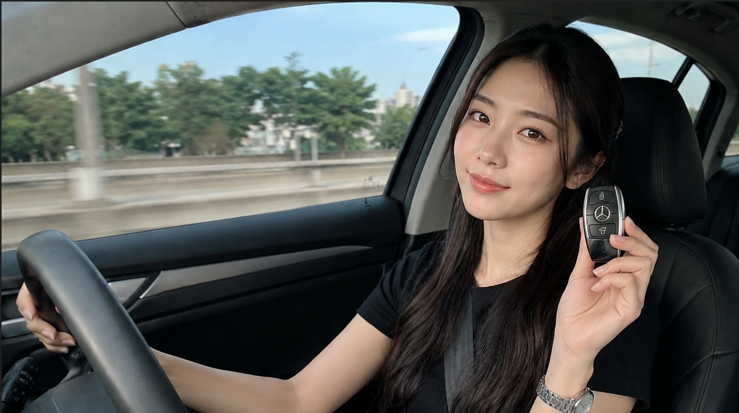 ฉันเป็นคนขับ